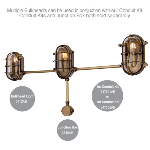 Outdoor conduit deals lighting