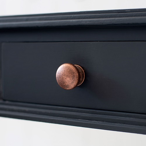 copper drawer handles
