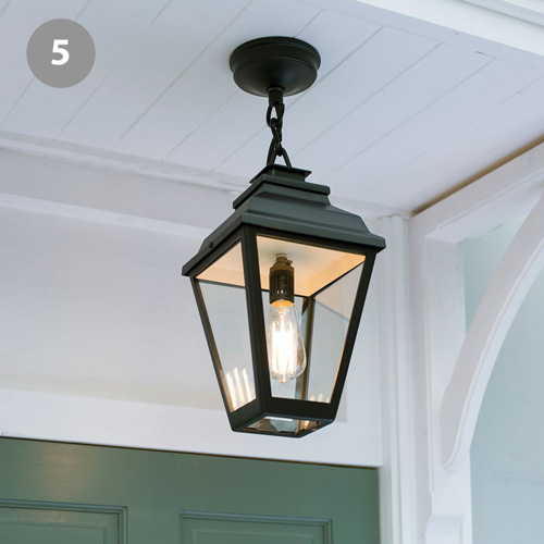 Front entrance deals pendant light